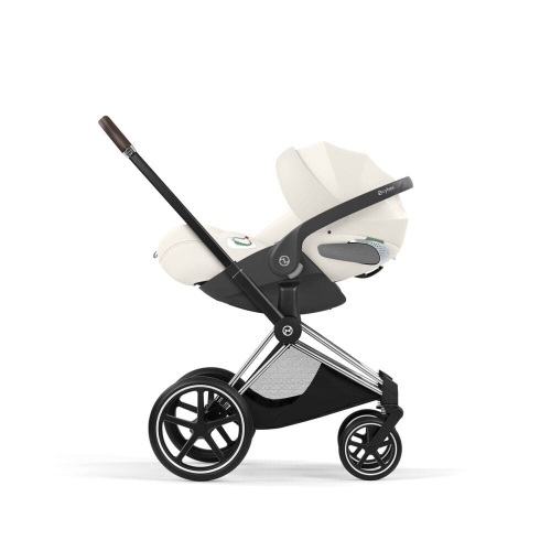 Коляска 3 в 1 Cybex Priam V Style Collection цвет Off White шасси Chrome