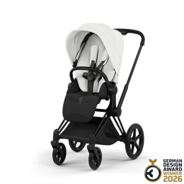 Коляска 2 в 1 Priam 5 Style Collection цвет Off White шасси Matt Black