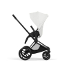 Коляска 3 в 1 Cybex Priam V Style Collection цвет Off White шасси Matt Black
