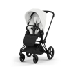 Коляска 3 в 1 Cybex Priam V Style Collection цвет Off White шасси Matt Black