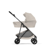 Коляска 2 в 1 Cybex Melio Carbon 2026 цвет Dune Grey