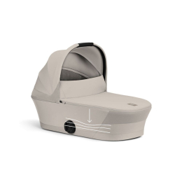 Коляска 2 в 1 Cybex Melio Carbon 2026 цвет Dune Grey