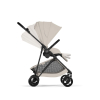 Коляска 2 в 1 Cybex Melio Carbon 2026 цвет Dune Grey