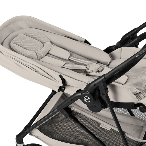 Коляска 2 в 1 Cybex Melio Carbon 2026 цвет Dune Grey