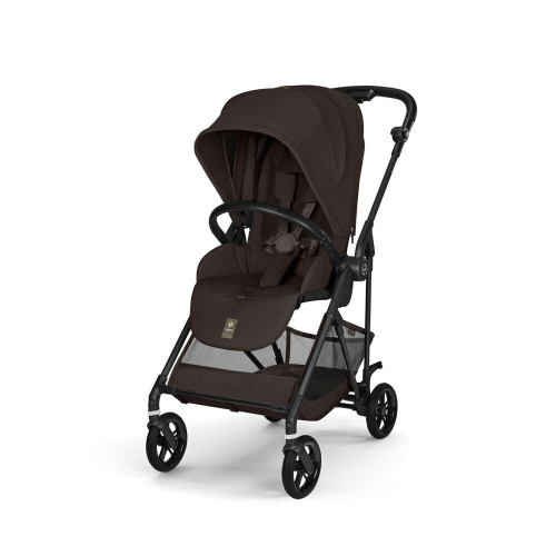 Коляска 2 в 1 Cybex Melio Carbon 2026 цвет Chocolate Brown