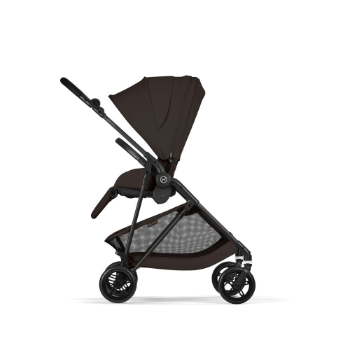 Коляска 2 в 1 Cybex Melio Carbon 2026 цвет Chocolate Brown