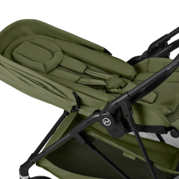 Коляска 2 в 1 Cybex Melio Carbon 2026 цвет Moss Green