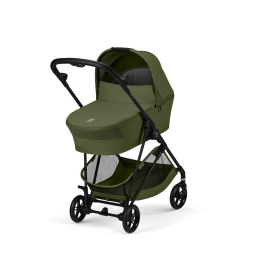 Коляска 2 в 1 Cybex Melio Carbon 2026 цвет Moss Green