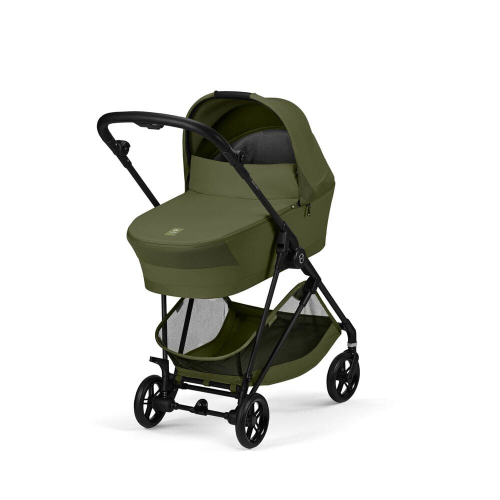 Коляска 2 в 1 Cybex Melio Carbon 2026 цвет Moss Green