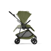 Коляска 2 в 1 Cybex Melio Carbon 2026 цвет Moss Green