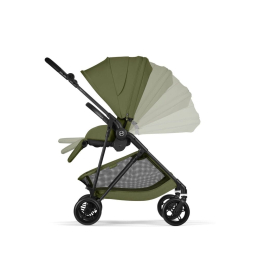 Коляска 2 в 1 Cybex Melio Carbon 2026 цвет Moss Green