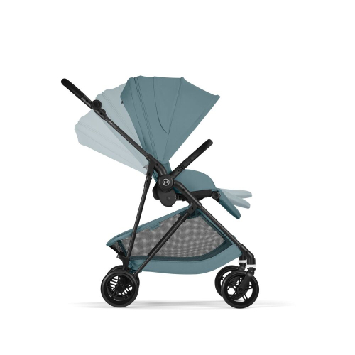 Коляска 2 в 1 Cybex Melio Carbon 2026 цвет Stormy Blue