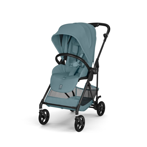 Коляска 2 в 1 Cybex Melio Carbon 2026 цвет Stormy Blue