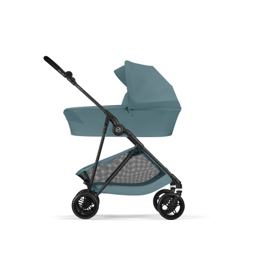 Коляска 2 в 1 Cybex Melio Carbon 2026 цвет Stormy Blue