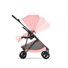 Коляска 2 в 1 Cybex Melio Carbon 2026 цвет Candy Pink
