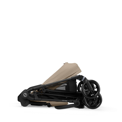 Коляска 2 в 1 Cybex Melio Carbon 2026 цвет Almond Beige