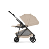 Коляска 2 в 1 Cybex Melio Carbon 2026 цвет Almond Beige