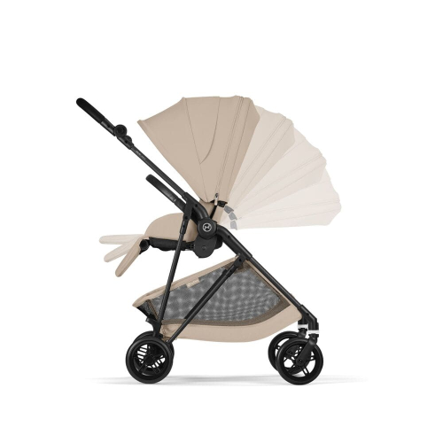 Коляска 2 в 1 Cybex Melio Carbon 2026 цвет Almond Beige