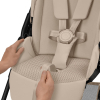 Коляска 2 в 1 Cybex Melio Carbon 2026 цвет Almond Beige