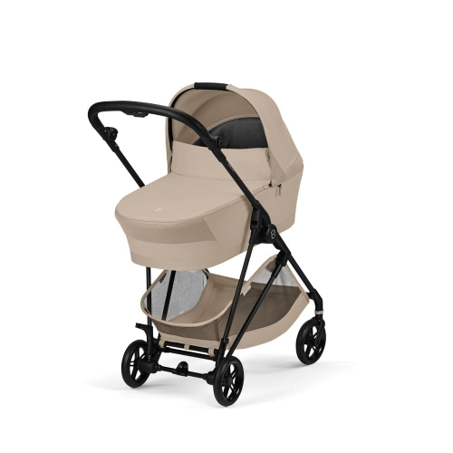 Коляска 2 в 1 Cybex Melio Carbon 2026 цвет Almond Beige