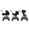 Коляска 2 в 1 Cybex Melio Carbon 2026 цвет Magic Black