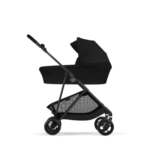Коляска 2 в 1 Cybex Melio Carbon 2026 цвет Magic Black