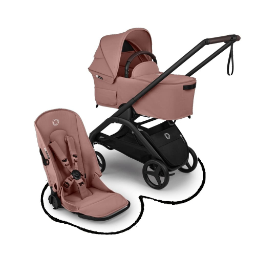 Коляска 2 в 1 Bugaboo Dragonfly Plus 2026 цвет Dusty Pink