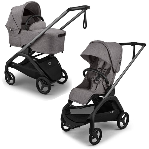 Коляска 2 в 1 Bugaboo Dragonfly Plus 2026 цвет Grey Melange