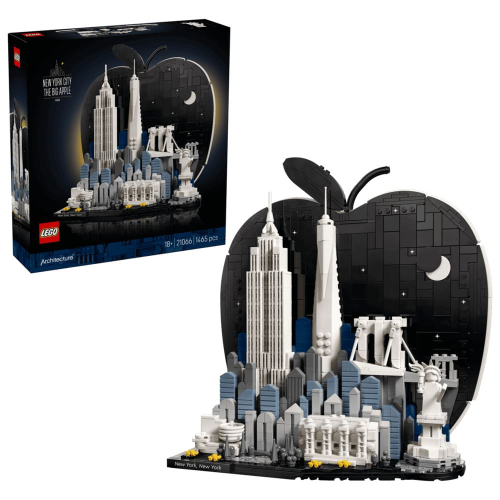 Конструктор LEGO Архитектура #21066 Нью-Йорк, большое яблоко