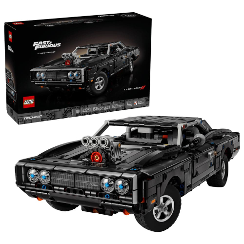 Конструктор LEGO Technic #42231 Автомобиль Dodge Charger R/T из фильма «Форсаж»
