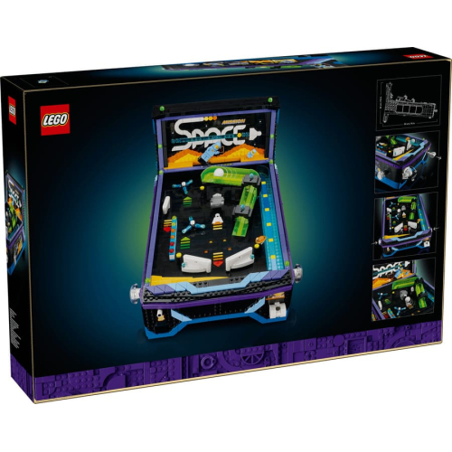 Конструктор LEGO Icons #11374 Аркадный пинбол