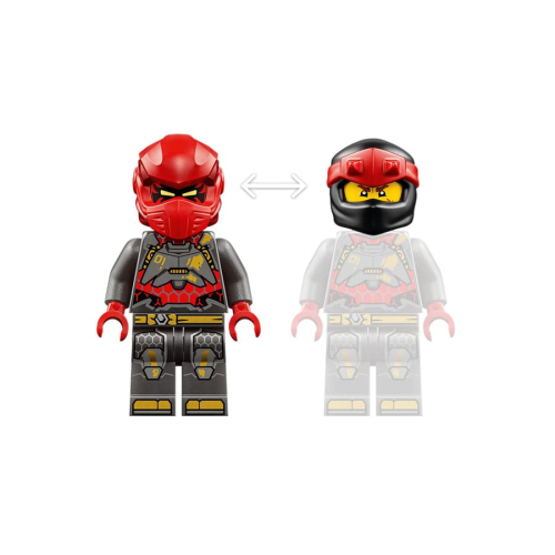 Конструктор LEGO NINJAGO #71870 Роботы-близнецы Титан