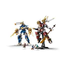 Конструктор LEGO NINJAGO #71870 Роботы-близнецы Титан