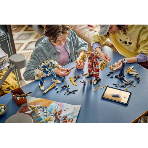 Конструктор LEGO NINJAGO #71870 Роботы-близнецы Титан