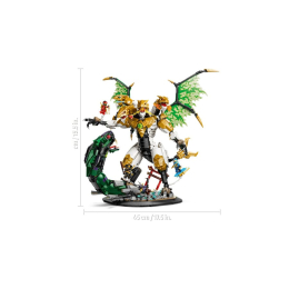 Конструктор LEGO NINJAGO® #71872 Битва Ультра Дракона