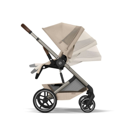 Коляска 2 в 1 Cybex Balios S Lux 2026 Almond Beige со складной люлькой