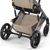 Коляска 2 в 1 Cybex Balios S Lux 2026 Almond Beige со складной люлькой