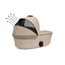 Коляска 2 в 1 Cybex Balios S Lux 2026 Almond Beige со складной люлькой
