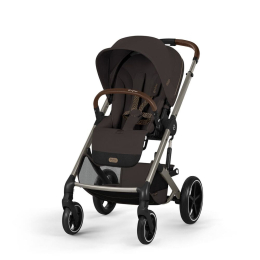 Коляска 2 в 1 Cybex Balios S Lux 2026 Chocolate Brown со складной люлькой