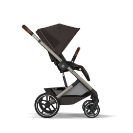 Коляска 2 в 1 Cybex Balios S Lux 2026 Chocolate Brown со складной люлькой