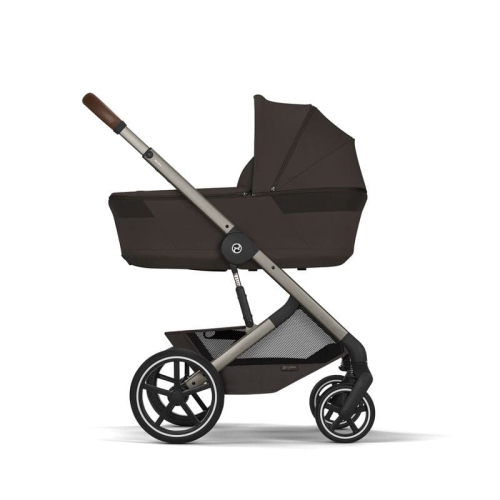 Коляска 2 в 1 Cybex Balios S Lux 2026 Chocolate Brown со складной люлькой