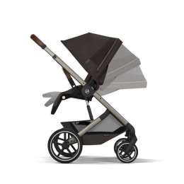 Коляска 2 в 1 Cybex Balios S Lux 2026 Chocolate Brown со складной люлькой