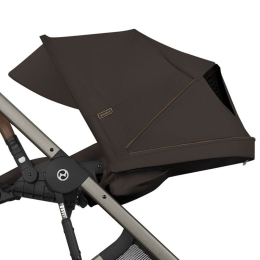 Коляска 2 в 1 Cybex Balios S Lux 2026 Chocolate Brown со складной люлькой