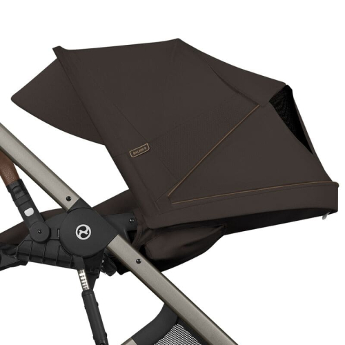 Коляска 2 в 1 Cybex Balios S Lux 2026 Chocolate Brown со складной люлькой