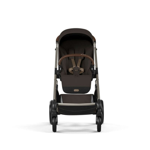 Коляска 2 в 1 Cybex Balios S Lux 2026 Chocolate Brown со складной люлькой