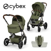 Коляска 2 в 1 Cybex Balios S Lux 2026 Moss Green со складной люлькой