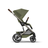 Коляска 2 в 1 Cybex Balios S Lux 2026 Moss Green со складной люлькой