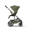 Коляска 2 в 1 Cybex Balios S Lux 2026 Moss Green со складной люлькой