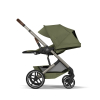Коляска 2 в 1 Cybex Balios S Lux 2026 Moss Green со складной люлькой
