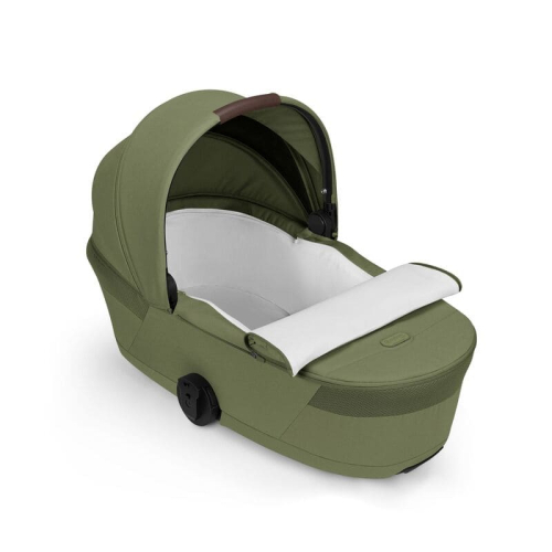 Коляска 2 в 1 Cybex Balios S Lux 2026 Moss Green со складной люлькой